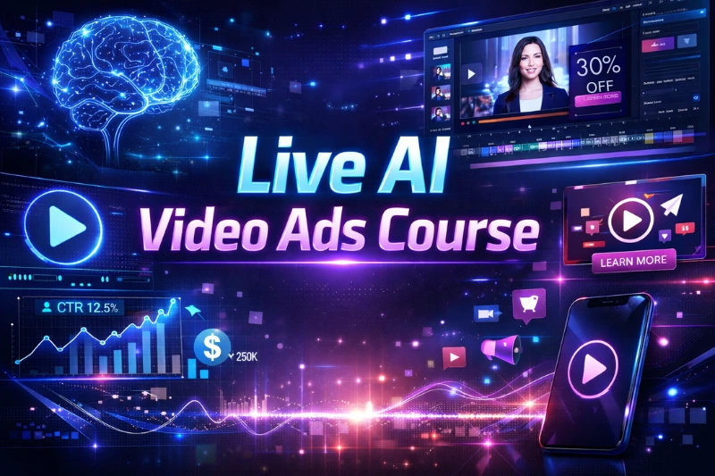 live ai videos ads course